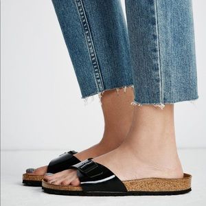 Black Patent Madrid Birkenstocks